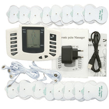 Load image into Gallery viewer, Tens ems massager electro stimulation muscle stimulator electrostimulator fisioterapia physiotherapy machine 16 pads
