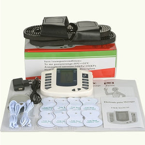 Tens ems massager electro stimulation muscle stimulator electrostimulator fisioterapia physiotherapy machine 16 pads